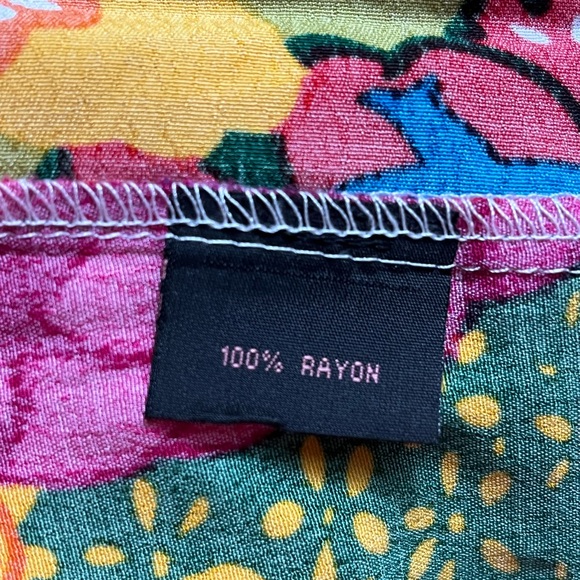 Trashy Diva L'Amour Dress in psychedelic Dragons print size 14 - Picture 5 of 7